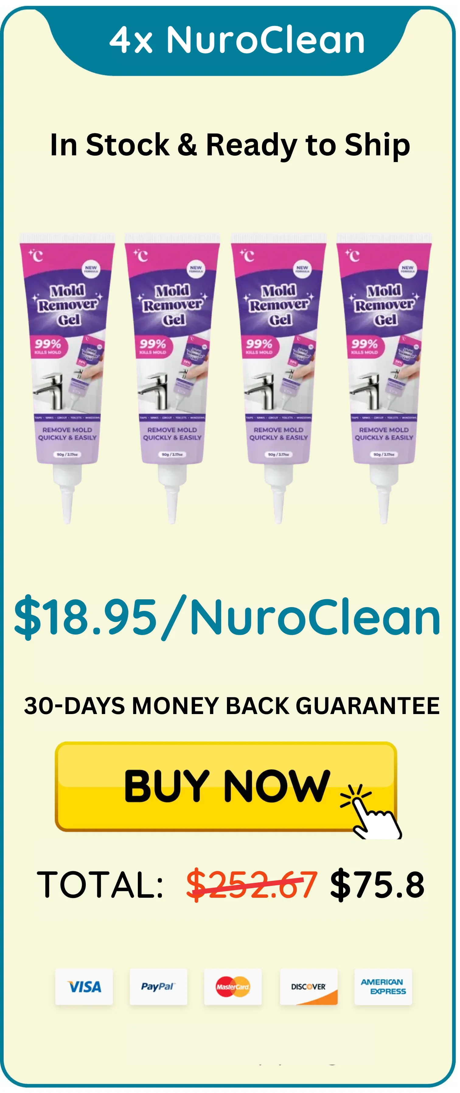 4x nuroclean package